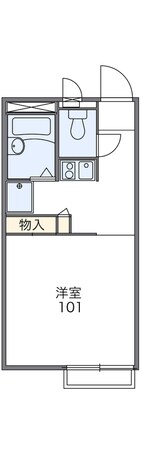 レオパレスコゥジィーコートの物件間取画像